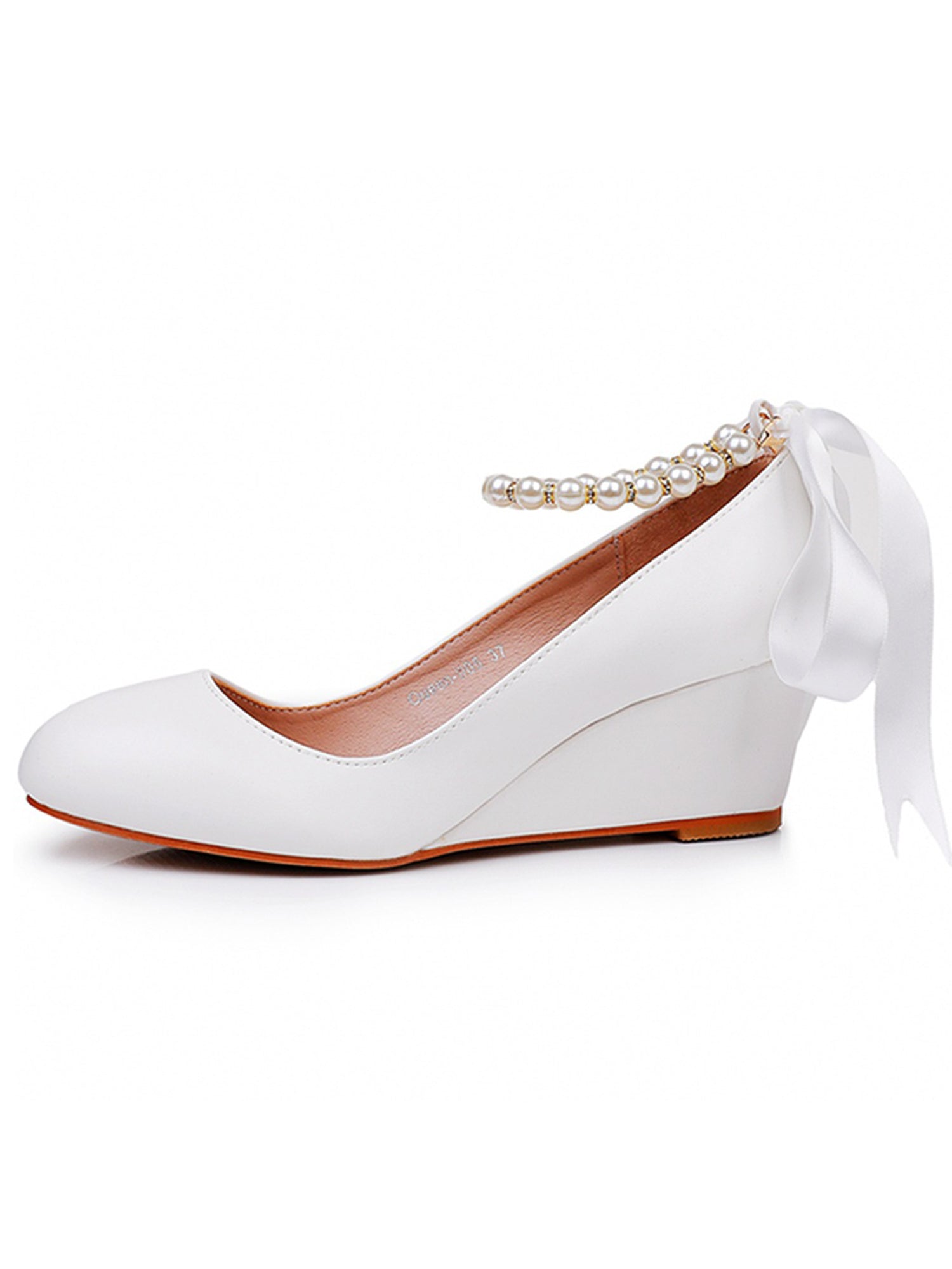 Round Toe Platform Heels Mary Janes Pumps